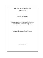 Đấu tranh phòng, chống tội làm nhục người khác ở nước ta hiện nay