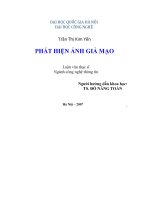 Phát hiện ảnh giả mạo