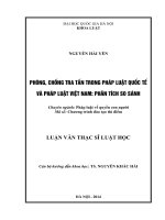 Phòng, chống tra tấn trong pháp luật quốc tế và pháp luật Việt Nam