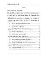 Một số giải pháp hoàn thiện công tác lập dự án đầu tư tại Công ty cổ phần dịch vụ công nghệ thông tin Naiscorp