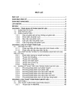 Một số vấn đề về phân cụm dữ liệu