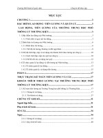 Kế toán tiền lương và các khoản trích theo lương tại Trường Trung học phổ thông Lý Thường Kiệt