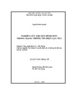 Nghiên cứu truyền hình IPTV trong mạng thông tin điện lực PLC