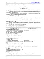 Giáo án: Kể chuyện tuần 1 LÝ TỰ TRỌNG