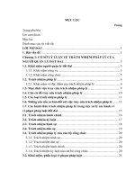 Trách nhiệm pháp lý của người quản lý đất đai - qua thực tiễn của tỉnh Thừa Thiên Huế
