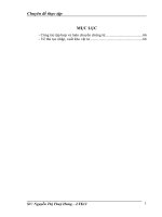 Hoàn thiện kế toán chi phí sản xuất và tính giá thành sản phẩm tại Công ty Cổ Phần Xây Dựng Thuỷ Lợi Hải Phòng