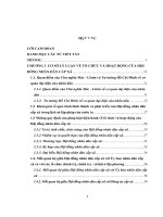 Tổ chức và hoạt động của Hội đồng nhân dân cấp xã - qua thực tiễn ở tỉnh Thừa Thiên - Huế