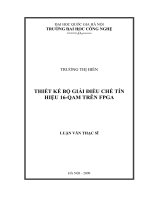 Thiết kế bộ giải điều chế tín hiệu 16-QAM trên FPGA