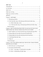 Nghiên cứu phương pháp trích chọn đặc trưng trong bài toán khai phá quan điểm và ứng dụng