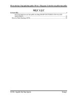 Đồ án môn học Công nghệ thực phẩm Tổng quan về nhà kho sản phẩm thực phẩm