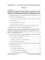 Hoàn thiện kế toán doanh thu, chi phí và xác định kết quả kinh doanh  ở Công ty cổ phần vận tải và dịch vụ petrolimex Hà Tây