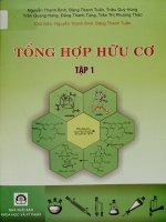 Sách Tổng hợp hữu cơ. Tập 1