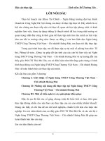 Báo cáo thực tập tổng hợp Ngân hàng TMCP Công Thương Việt Nam – Chi nhánh Hoàng Mai