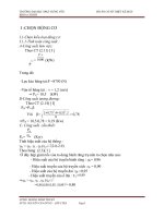 Đồ án chi tiết máy hộp giảm tốc bánh răng trụ đề 1- đại học BKHN