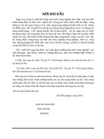 Đồ án Thiết kế cung cấp điện cho một phân xưởng sản xuất công nghiệp