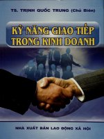 Sách Kỹ năng giao tiếp trong kinh doanh
