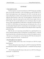 Mở rộng cho vay doanh nghiệp vừa và nhỏ tại Ngân hàng TMCP Phát triển thành phố Hồ Chí Minh - Phòng giao dịch Nam Đô – chi nhánh Hà Nội