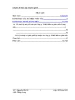 Hoàn thiện công tác hạch toán tiêu thụ và xác định kết quả kinh doanh tại Công ty TNHH đầu tư phát triển Trung Anh