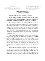 ĐỀ CƯƠNG GIỚI THIỆU LUẬT BÌNH ĐẲNG GIỚI NĂM 2006