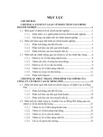 Phân tích tình hình tài chính công ty cổ phần cao su đồng phú