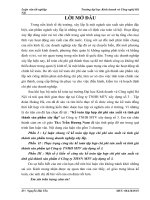 Kế toán tập hợp chi phí sản xuất và tính giá thành sản phẩm xây lắp tại Công ty TNHH MTV xây dựng số 3