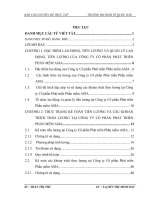 Hoàn thiện kế toán tiền lương và các khoản trích theo lư¬ơng tại Công ty Cổ phần Phát triển Phần mềm ASIA