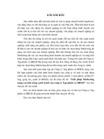 Giải pháp Marketing nâng cao khả năng cạnh tranh của công ty Tạp phầm và bảo hộ lao động