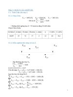 Tính toán thiết kế hệ dẫn động băng tải hộp giảm tốc 2 cấp bánh răng trụ đề 6 - Đại học BKHN