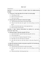 Phân tích tình hình tài chính của Tập Đoàn Xăng Dầu Việt