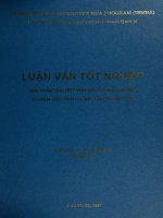 Giải pháp thu hút vốn đầu tư nước ngoài nghiên cứu tình huống tỉnh Thanh Hóa