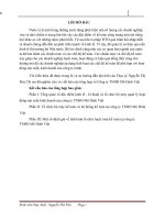 Một số đánh giá về tình hình tổ chức hạch toán kế toán tại công ty TNHH Mô Hình Việt