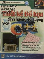 Thiết kế đồ họa định hướng đối tượng với C++  Đồ họa máy tính trong ngôn ngữ C