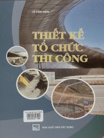 Sách Thiết kế tổ chức thi công