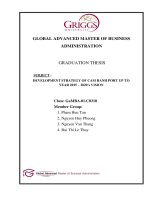 Development strategy of Cam Ranh port up to year 2015 - 2020' s Vision