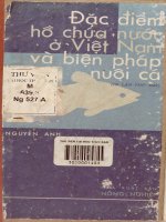 Đặc điểm hồ chứa nước ở Việt Nam và biện pháp nuôi cá