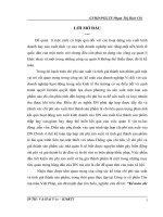 Kế toán chi phí sản xuất và tính giá thành sản phẩm tại Công ty TNHH Nhà Nứơc một thành viên Chiếu sang và thiết bị đô thị