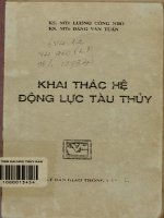 Khai thác hệ động lực tàu thủy
