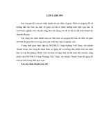 Giải pháp nâng cao hiệu quả tài trọ xuất nhập khẩu theo phương thức thanh toán tín dụng chứng từ tại Ngân hàng thương mại cổ phần Công thương Việt Nam - Chi nhánh Thanh Xuân
