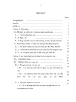 Khảo sát một số tham số động lực học của máy xúc một gầu