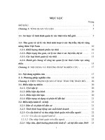 Nghiên cứu mô hình quản lý rác thải sinh hoạt thị trấn Hồ, huyện Thuận Thành, tỉnh Bắc Ninh