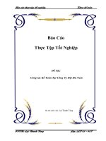 Báo cáo tốt nghiệp: Công tác kế toán tại công ty dệt Hà Nam