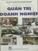 Giáo trình Quản trị doanh nghiệp