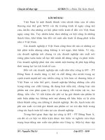 Hoàn thiện kế toán chi phí sản xuất và tính giá thành sản phẩm tại công ty TM Đông  Nam Á