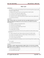 Tổ chức kế toán tập hợp chi phí và tính giá thành sản phẩm sản xuất tại Công ty Cổ Phần Xây Dựng số 11- Vinaconex 11