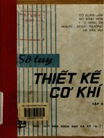 Sổ tay thiết kế cơ khí. Tập 5