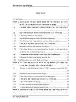 Hoàn thiện tổ chức bộ máy kế toán và hệ thống thuế  tại công ty CP Xây lắp Hưng Yên