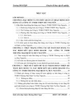 Kế toán bán hàng và xác định kết quả kinh doanh tại Công ty TNHH TM&DV Huy Nguyên