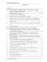 Công tác tổ chức kế toán tiền lương và các khoản trích nộp theo lương tại công ty cổ phần đầu tư xây dựng Ngọc Bảo