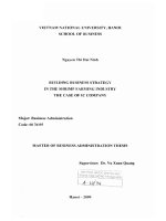 Building business strategy in the shrimp farming industry the case of IC Company