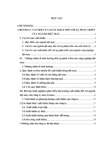 Chuyên đề tốt nghiệp: Định hướng phát triển thị trường của công ty may 10 tại thị trường Mĩ Nhật và một số nước EU